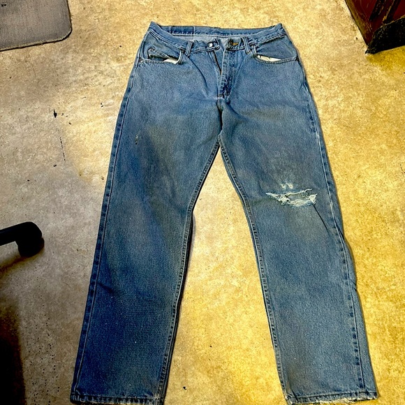 Ripped Relaxed fit Wrangler jeans - Picture 1 of 1